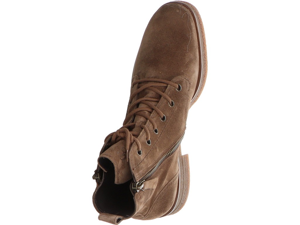 PAUL GREEN Winterstiefel taupe 0074-8037-004/Schnürstiefelett