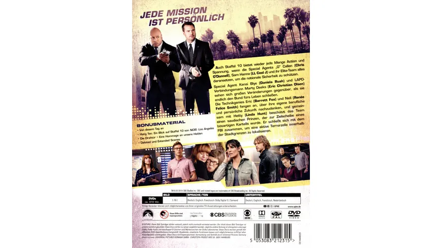 NCIS Los Angeles - Season 10  [6 DVDs]