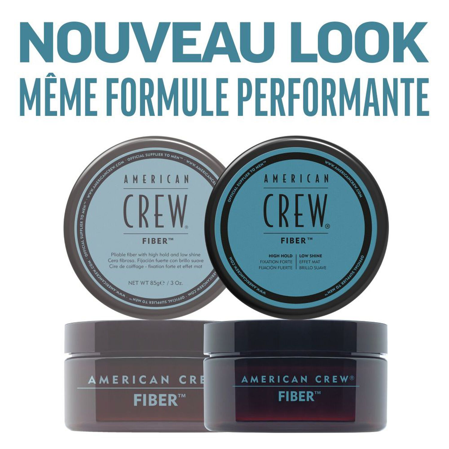 American Crew FIBER Fixation Forte Effet Mat