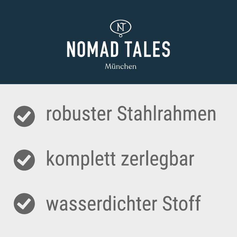 Nomad Tales Spirit Tragbare Hundehütte zu TOP-Preisen | bitiba %
