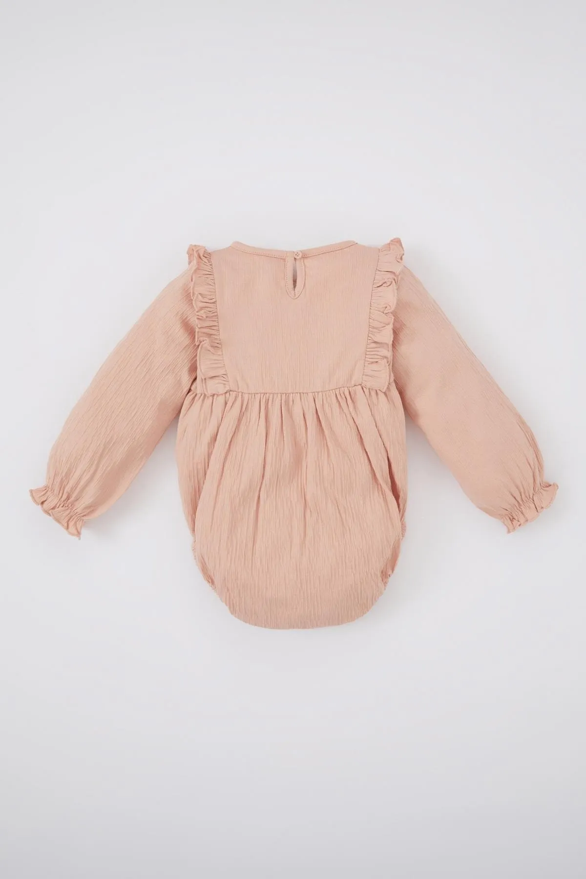 DeFacto  Langarm-Crinkle-Stoff für Babys und Mädchen, 2er-Set