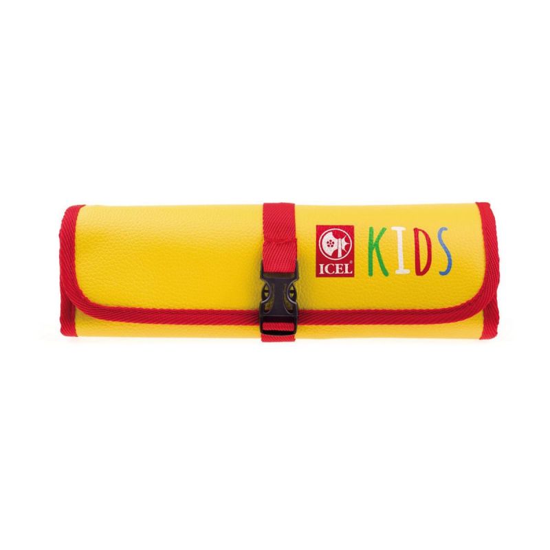 ICEL - Kindermesser-Set 4-tlg., mit Rollverschluss