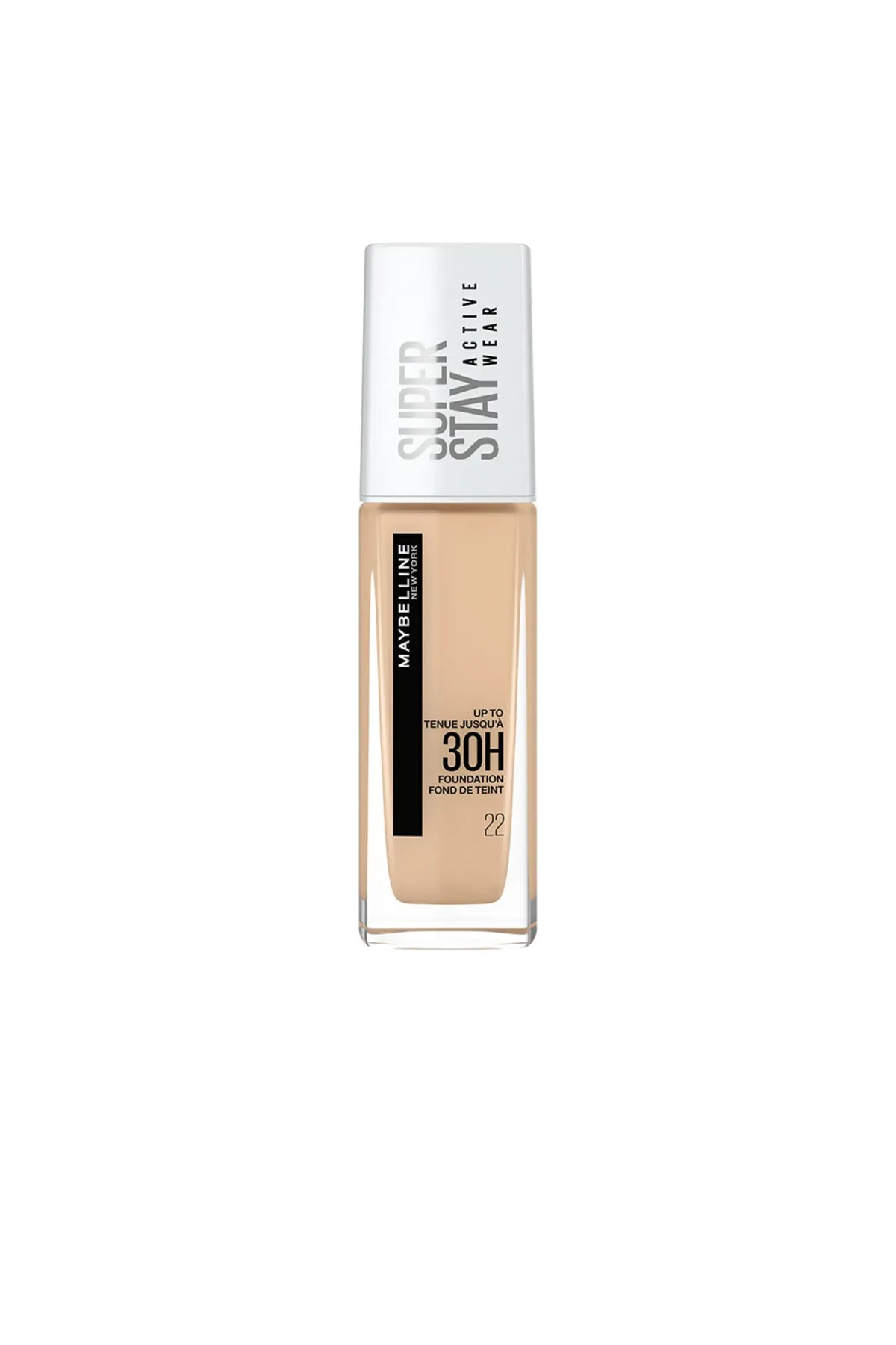 Maybelline New York  Superstay Activewear 30h Foundation Nr. 22-Light Bisque, 30 ml