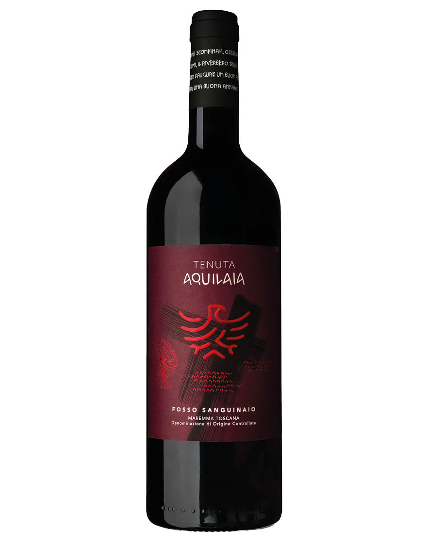 Maremma Toscana DOC Fosso Sanguinaio 2019 Tenuta Aquilaia 0,75 ℓ