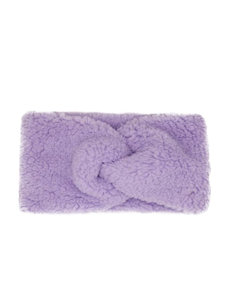 SASSYCLASSY Teddy Stirnband in Flieder günstig kaufen onesize