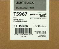 Epson T5967 Original Tintenpatrone C13T596700 Hellschwarz