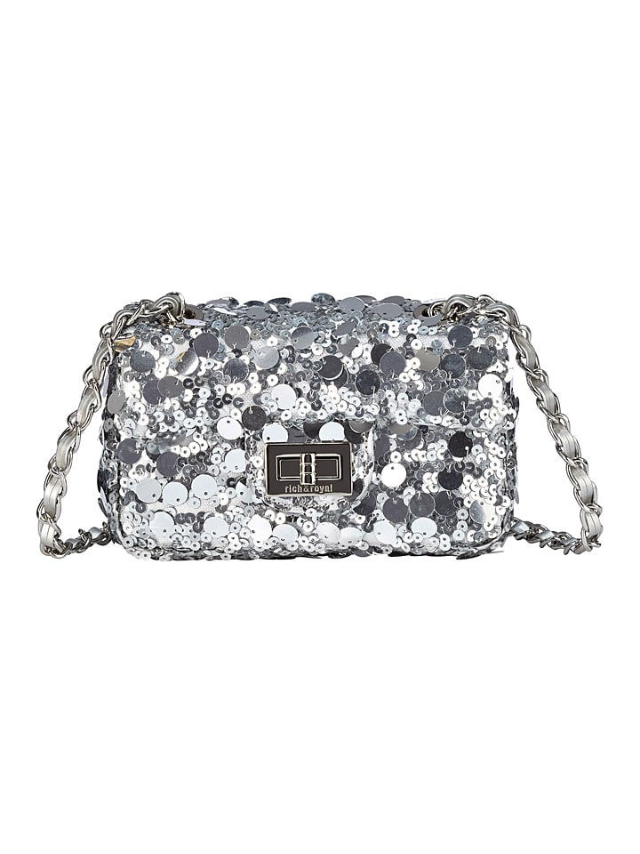 Rich & Royal Umhängetasche in Silber günstig kaufen onesize