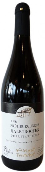 2016 AHR Frühburgunder halbtrocken - Weingut Försterhof