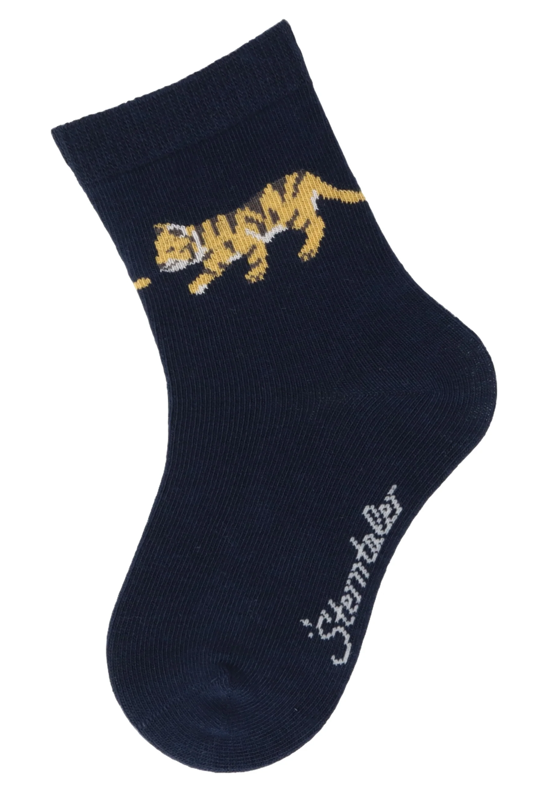 Socken im 4er Pack mit Motiv Wildtiere in marine