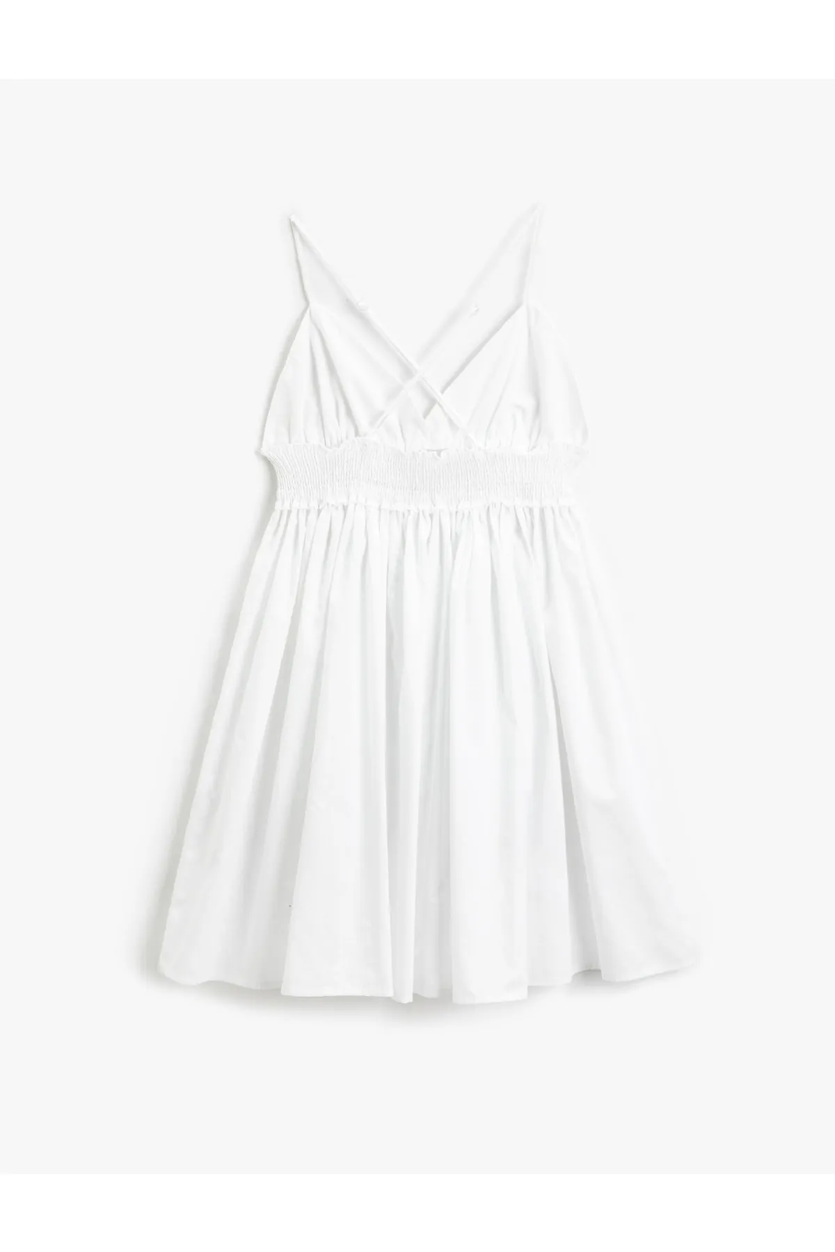 Koton  Minikleid mit schmalen Trägern und V-Ausschnitt
