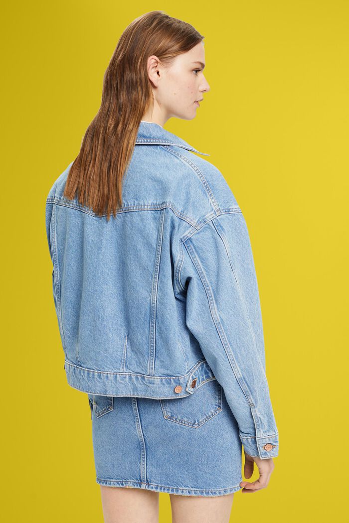Denim-Jacke aus reiner Baumwolle