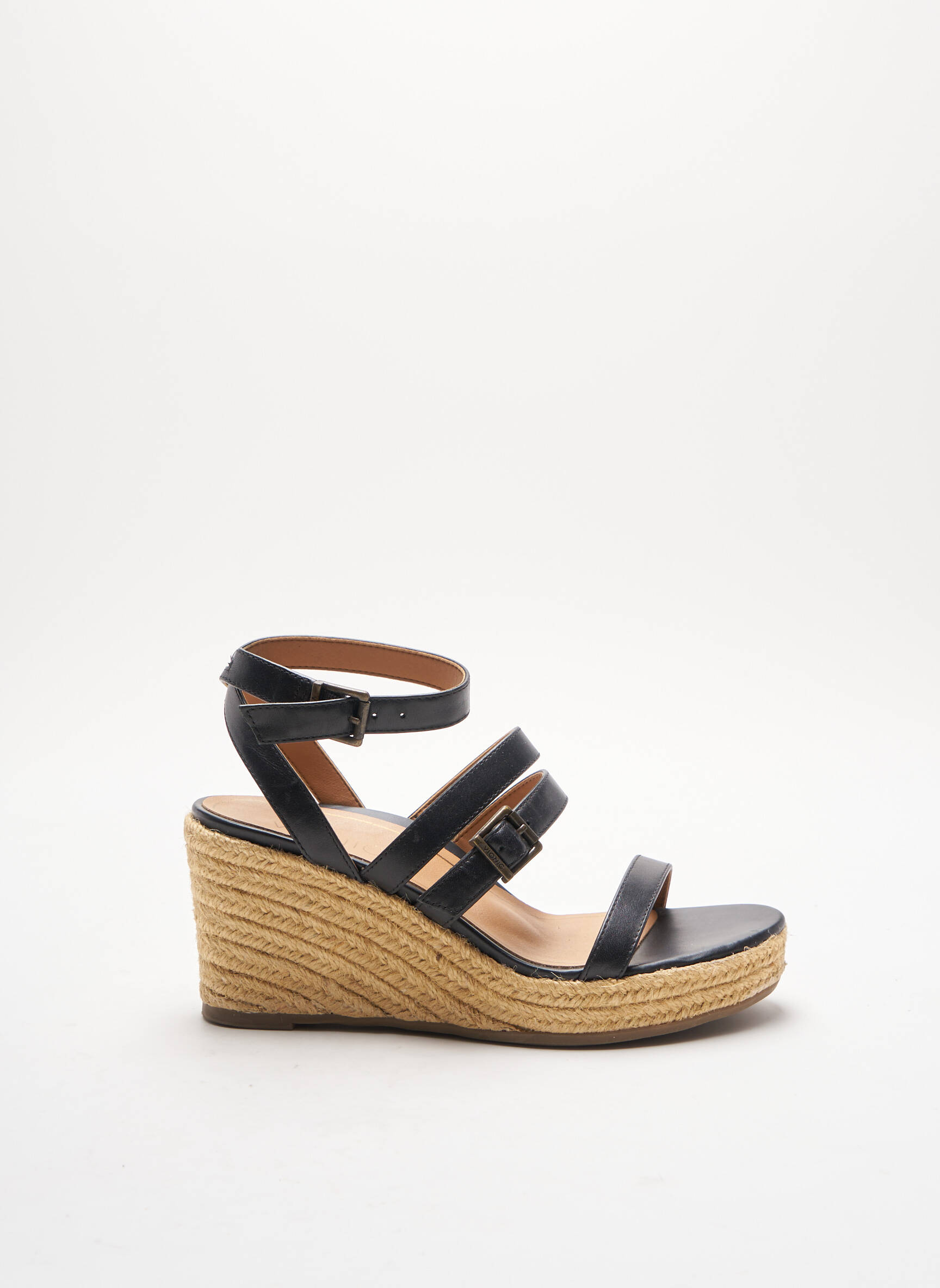 Vionic Sandales Nu Pieds Femme couleur noir