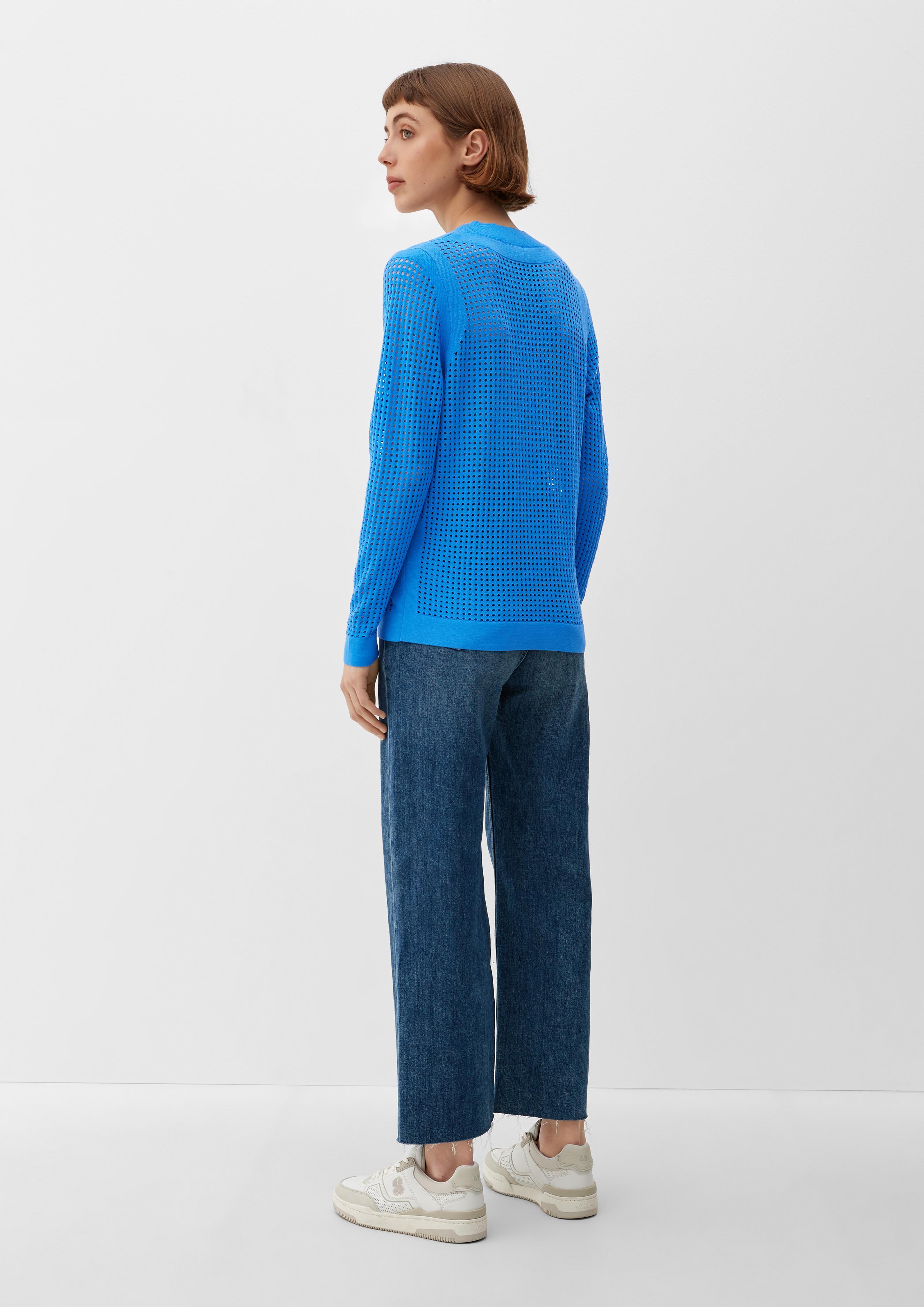 Pullover mit Lochmuster  2127071-5520
