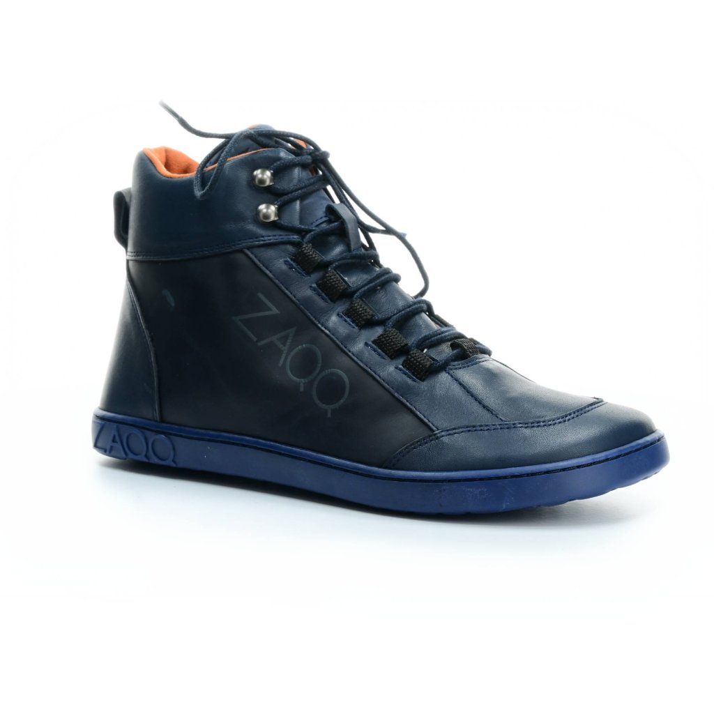 Zaqq Walqer Navy Barfußstiefeletten
