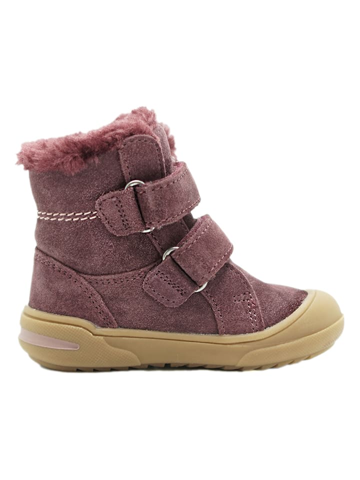 lamino Leder-Boots in Lila günstig kaufen