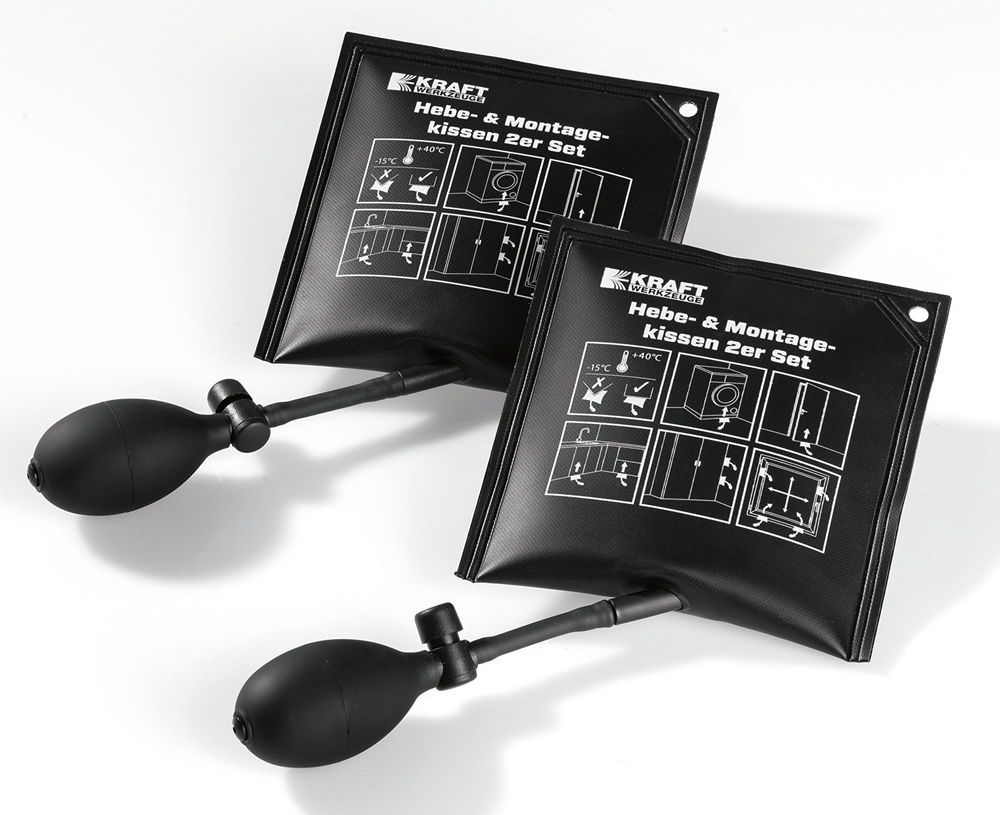 Kraft Werkzeuge Hebe- und Montagekissen 2er Set