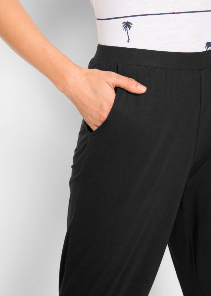 Shirthose mit Eingriffstaschen, Loose-Fit