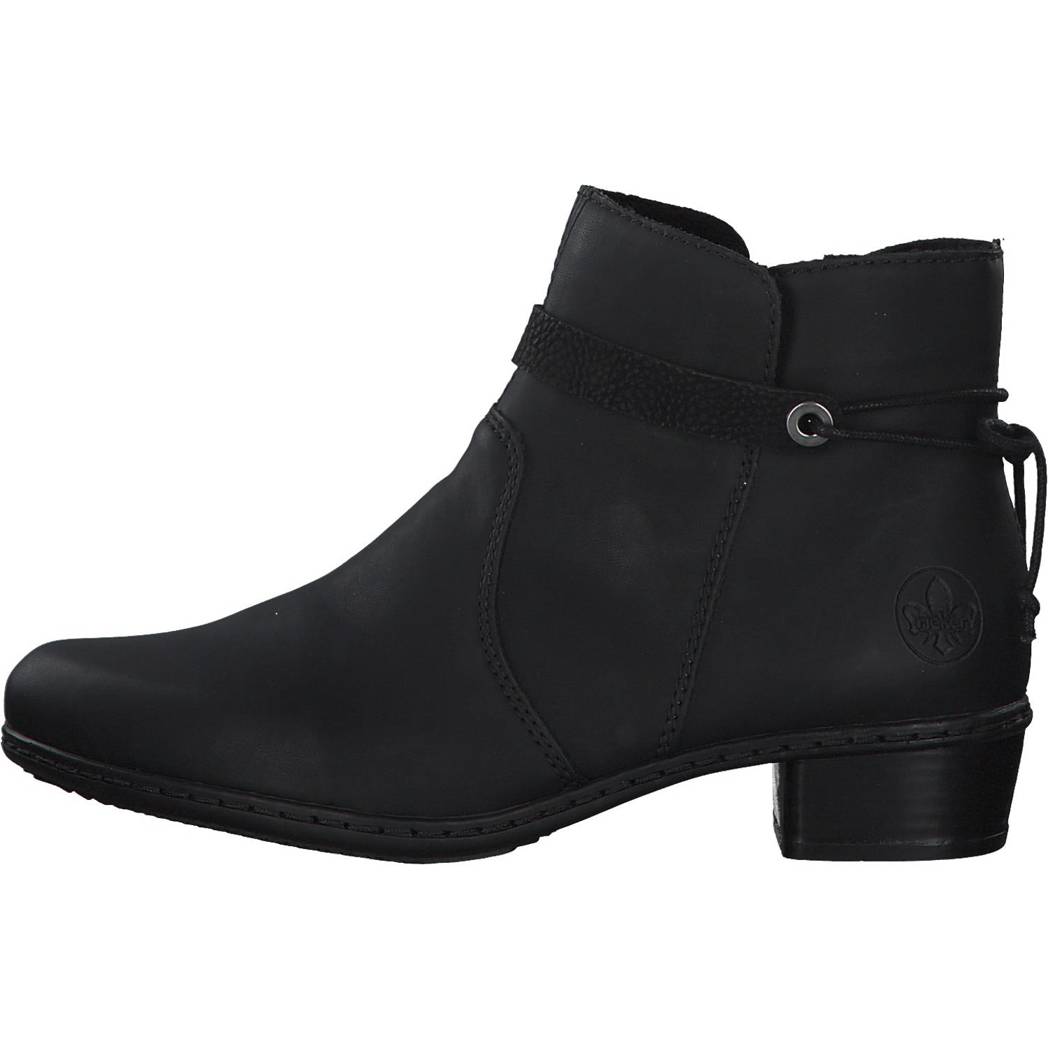Rieker Y0782, Ankle Boots, Damen, Schwarz