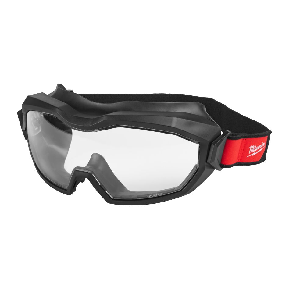 Milwaukee Accessories 4932493435 Laajakatseluiset suojalasit, tuuletetut, kirkkaat
