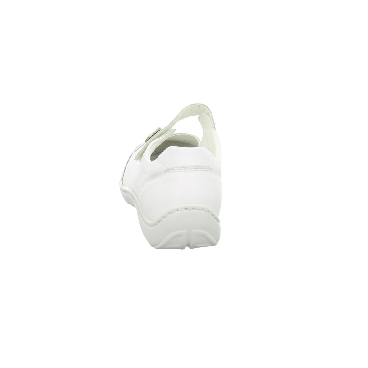 WALDLÄUFER Komfort Slipper weiss Lugina 496309 weiß