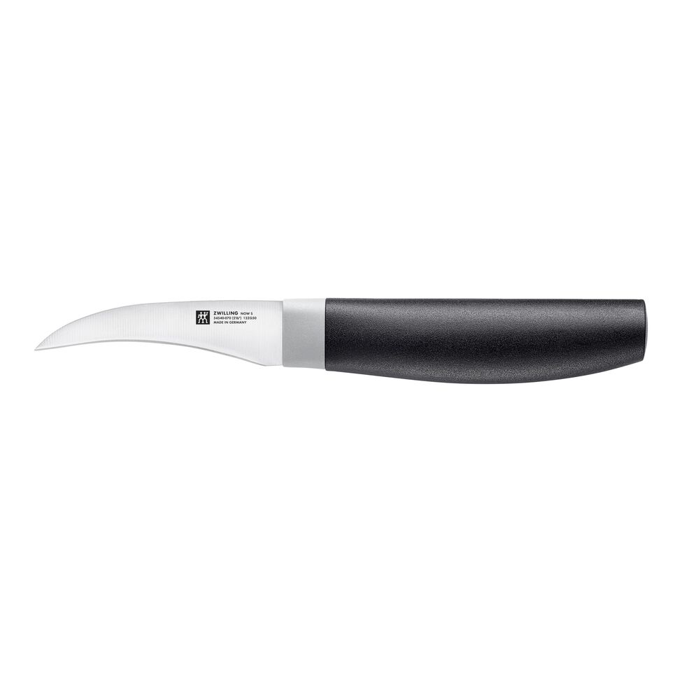 Schälmesser 7 cm, Schwarz