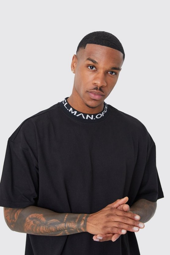 Oversize Jacquard T-Shirt