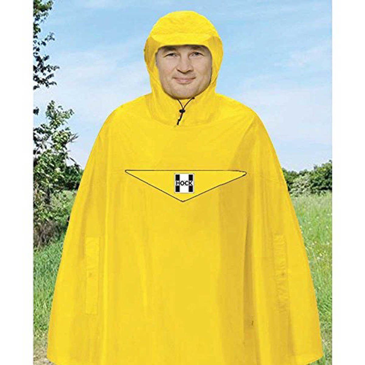 Hock Multifunktionstuch Regenponcho Hock Rain Light signalgelb Gr.XL