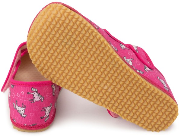 beda ~ Slipper Textil ~ Pink Unicorn