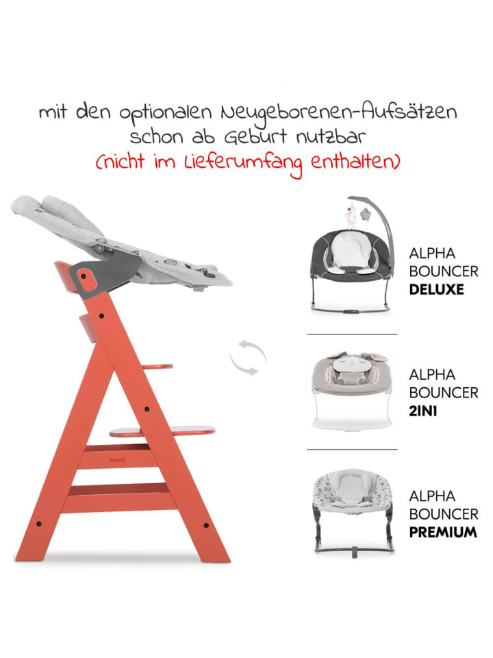 Hauck Hochstuhl Alpha Plus - Cork günstig kaufen onesize