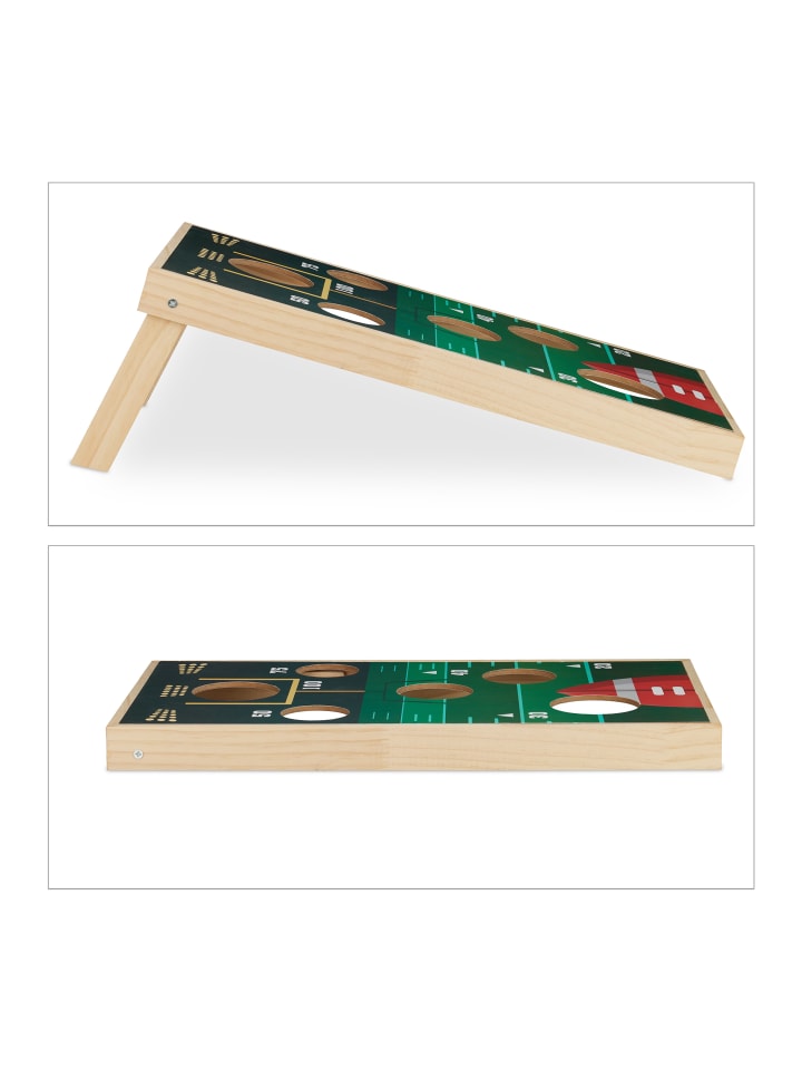 relaxdays 11tlg. Cornhole in Bunt - (B)29 x (H)18 x (T)58 cm günstig kaufen onesize