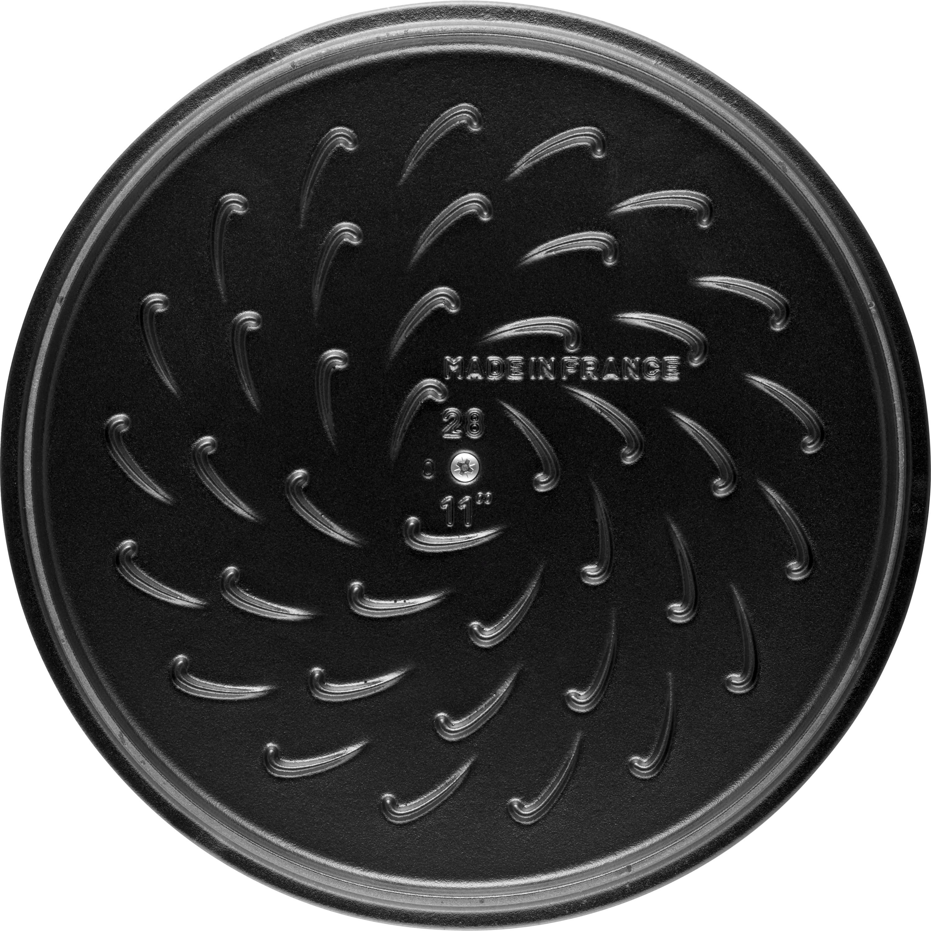 Bräter mit Chistera Drop-Structure 28 cm, Gusseisen