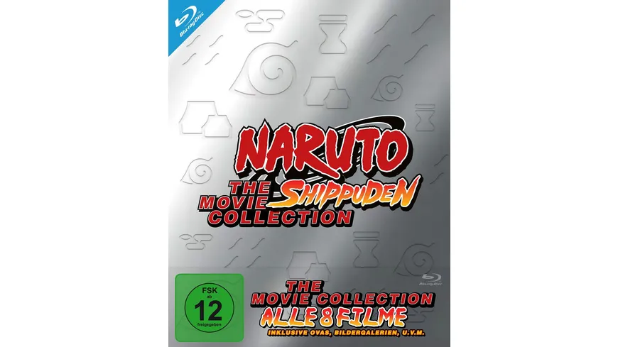 Naruto Shippuden - The Movie Collection  [8 BRs]