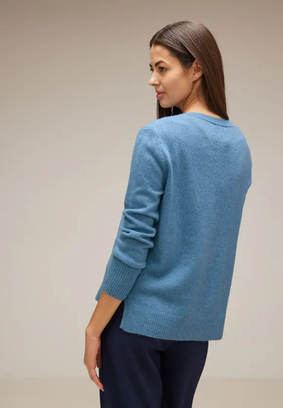 Street One Cardigan mit V-Ausschnitt