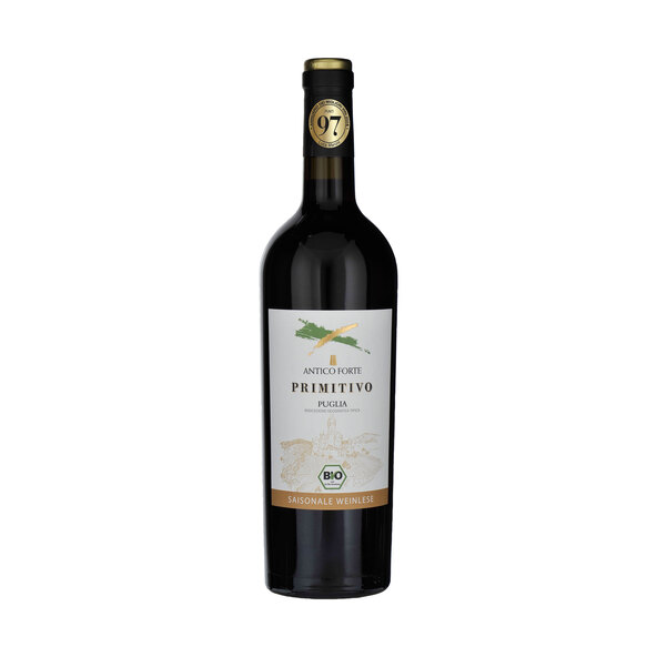 Bio Primitivo Puglia IGT, 6 Flaschen à 0,75 l