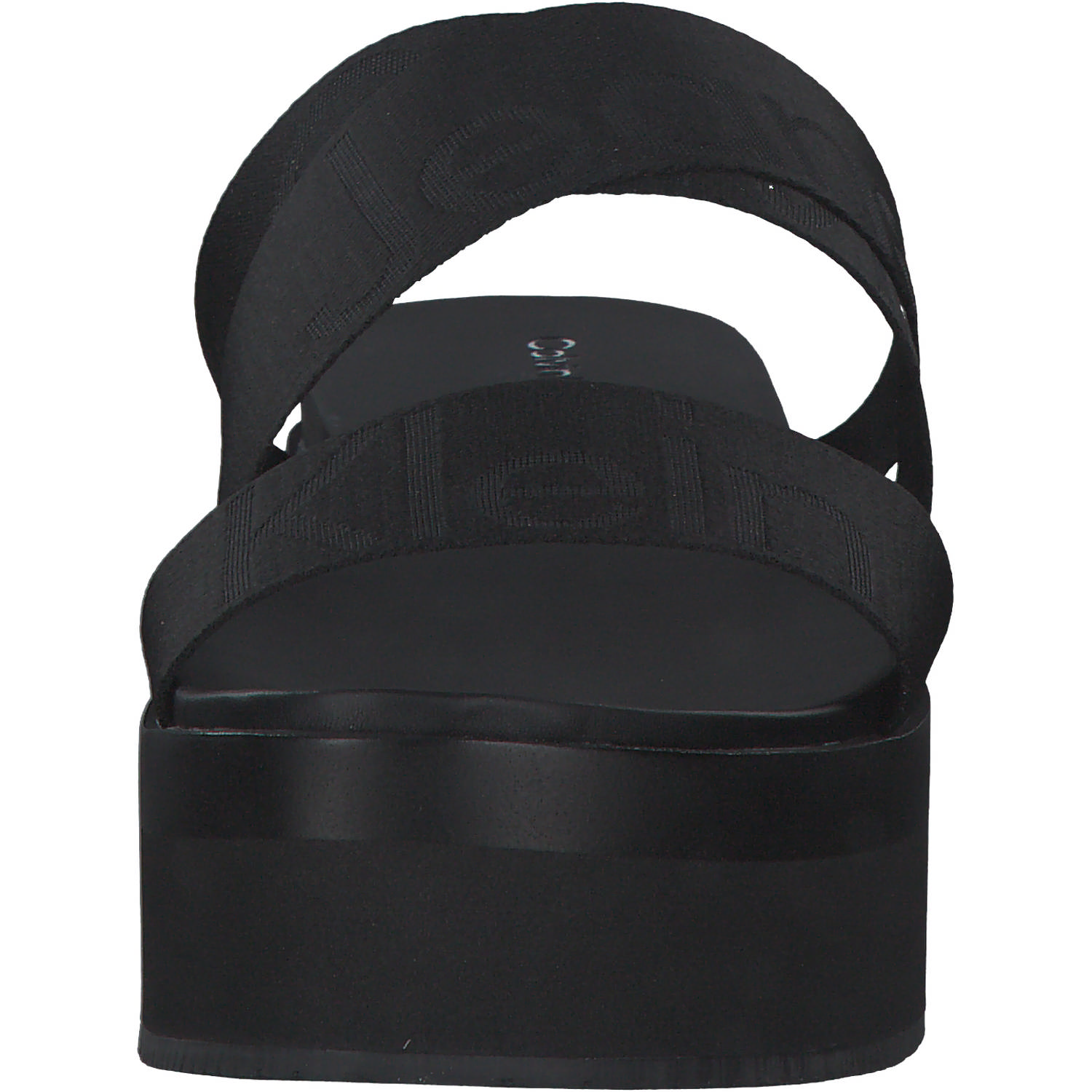Calvin Klein YW0YW00966, Plateau-Pantoletten, Damen, BLACK