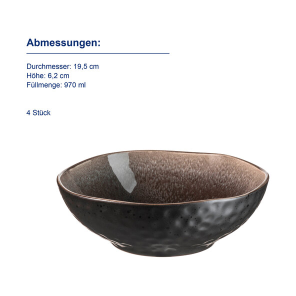 Schüsselset Niara Organic, 9-tlg.