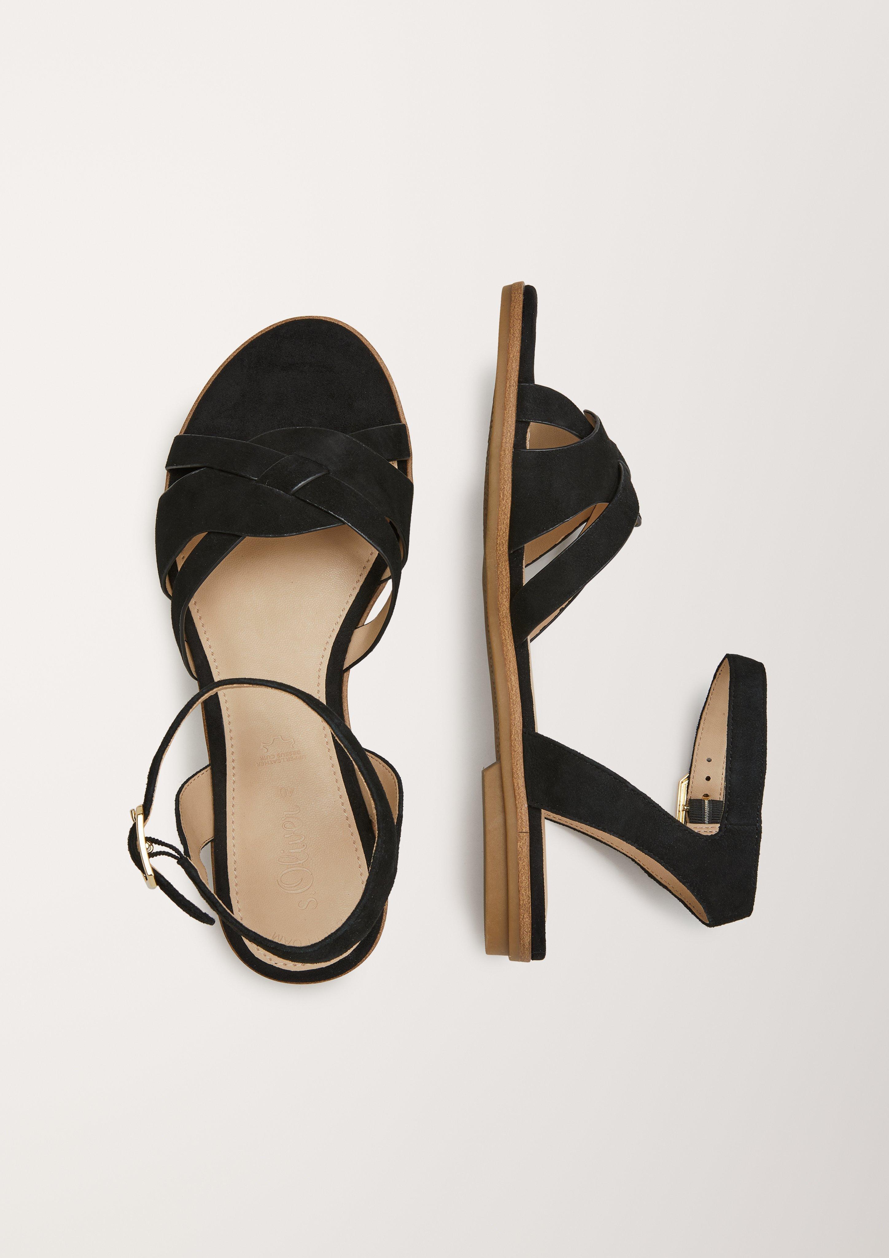Sandalen aus Veloursleder  101.201.103.28100-001