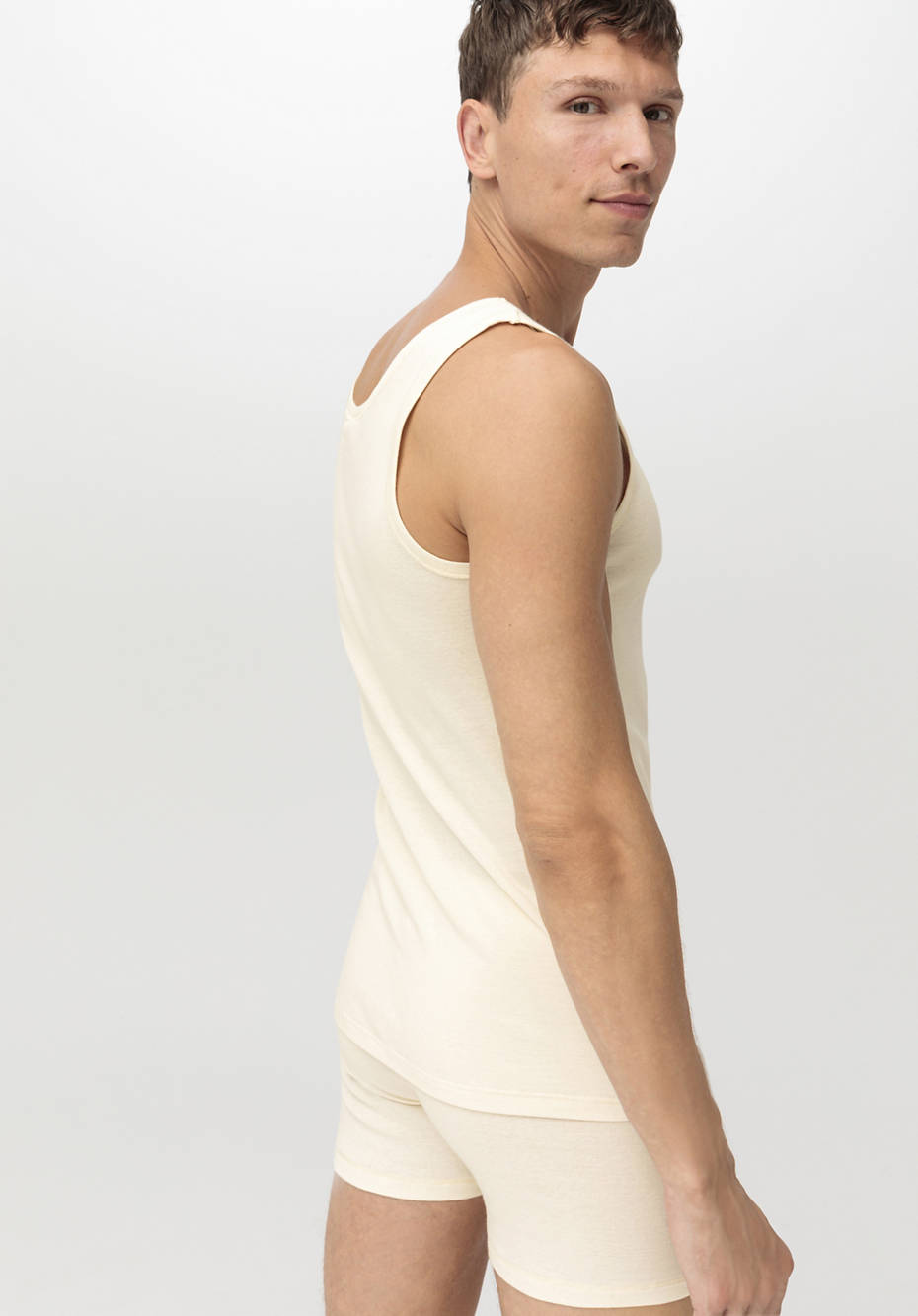 Athletic-Shirt aus reiner Bio-Baumwolle, 2er-Pack