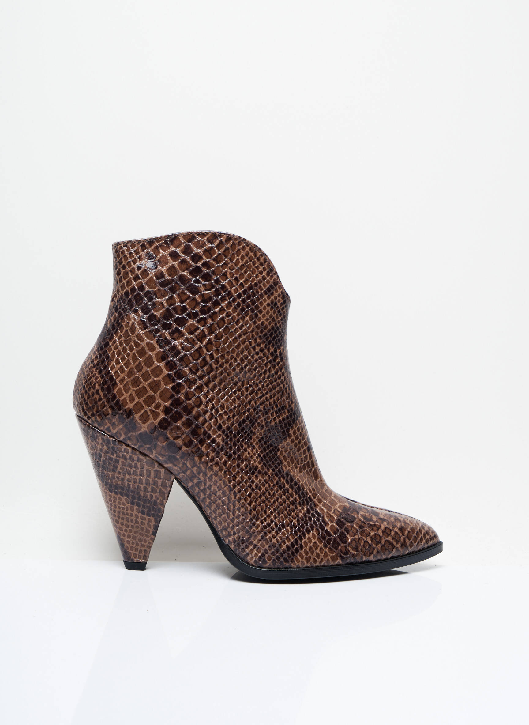 Sisley Bottines Femme couleur marron