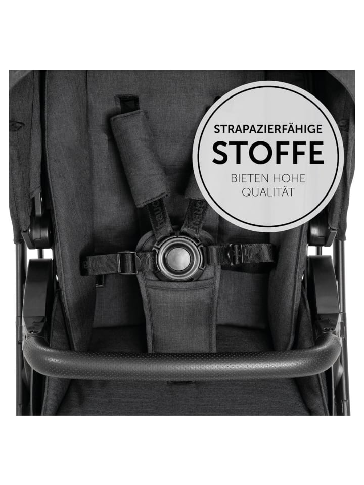 Hauck Kombi-Kinderwagen Vision X Duoset Silver in schwarz günstig kaufen onesize