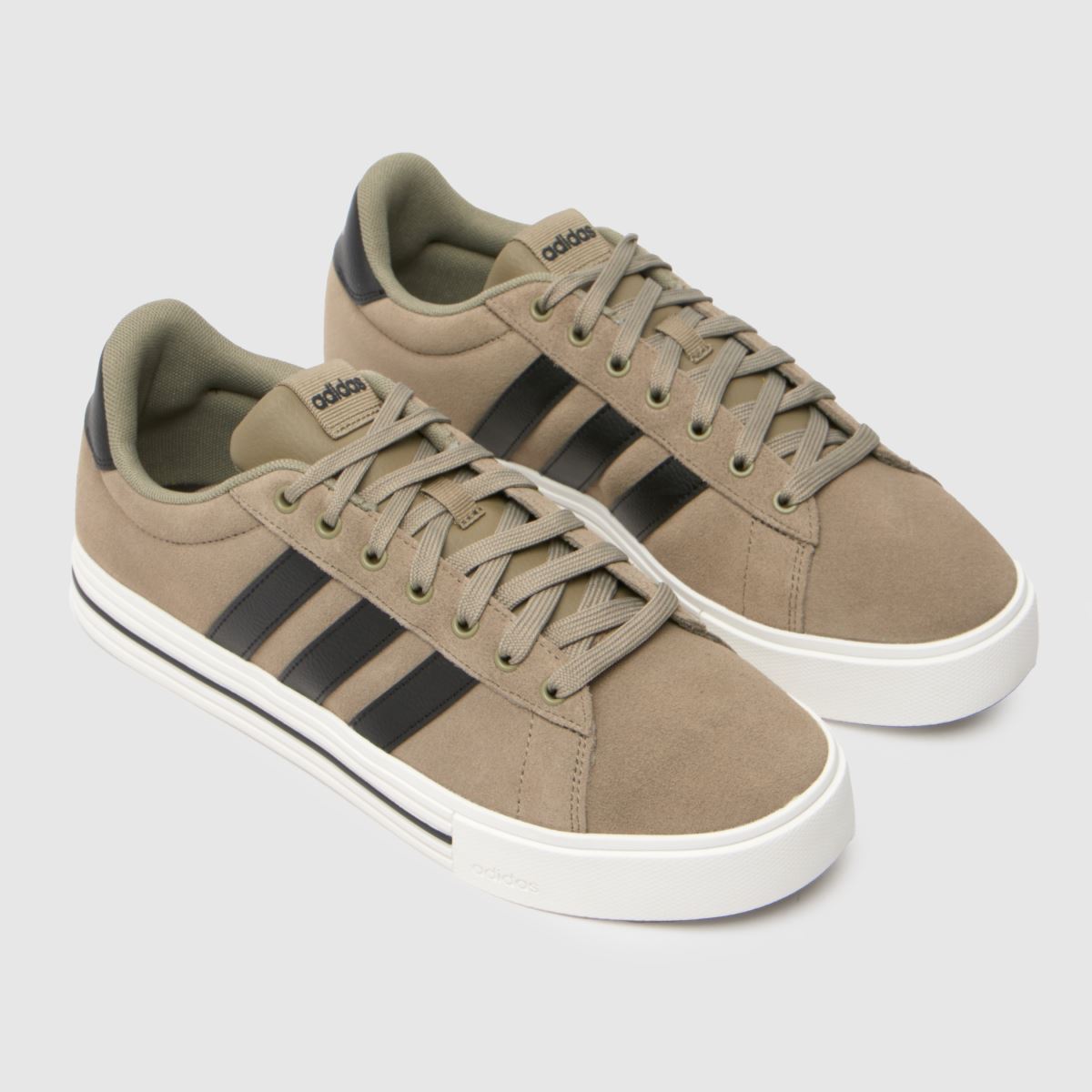 adidas Daily 4.0 cipők fekete és zöld színben