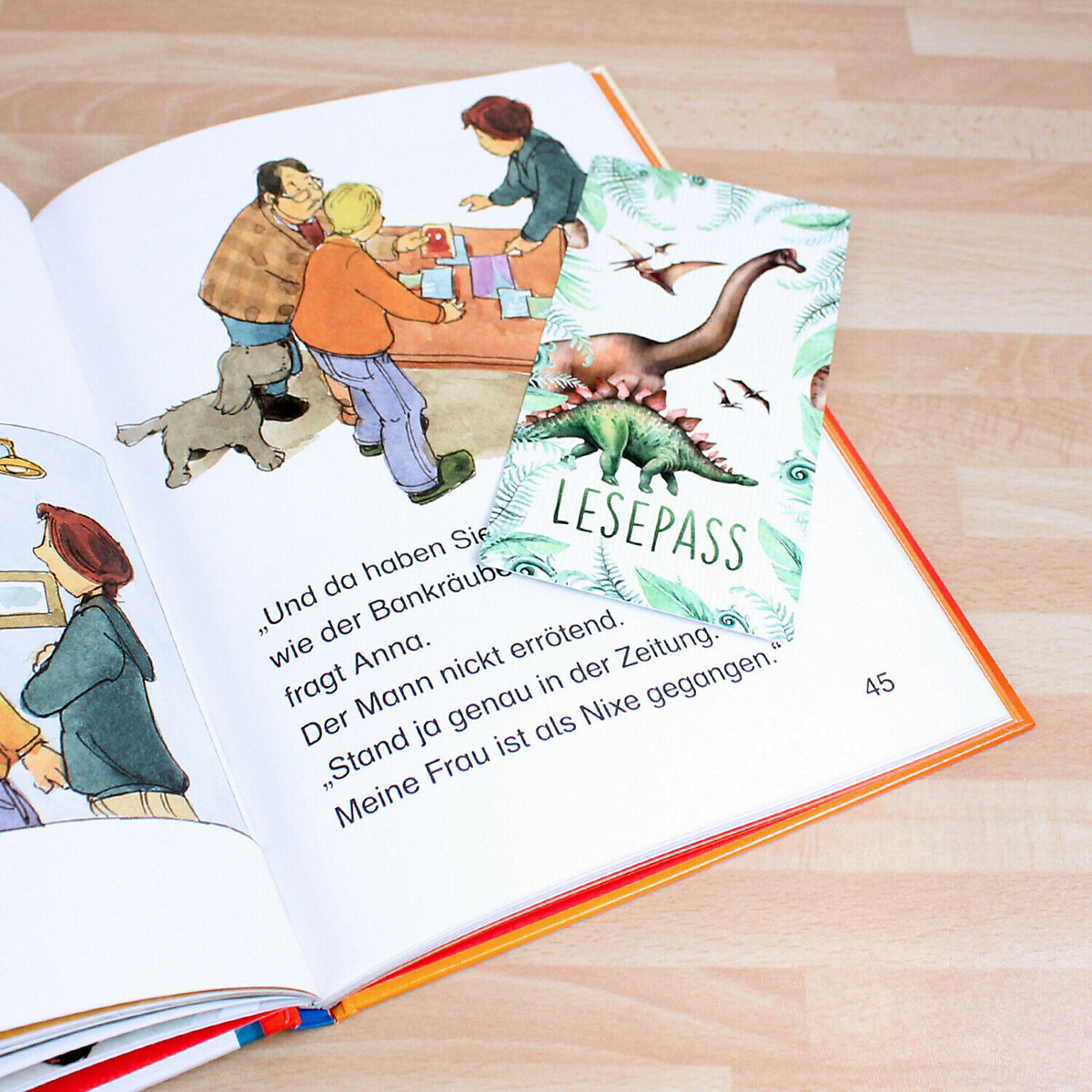 Lesepass 10 Motive sortiert Lesezeichen zum lesen üben Grundschule 10-100 Stück Lesezeichen