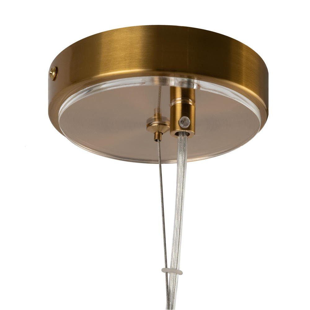Maytoni LED Pendelleuchte LED Pendelleuchte Arco in Messing 3x 40W G9 3-flammig, keine Angabe, Leuchtmittel enthalten: Ja, LED, warmweiss, Hängeleuchte, Pendellampe, Pendelleuchte