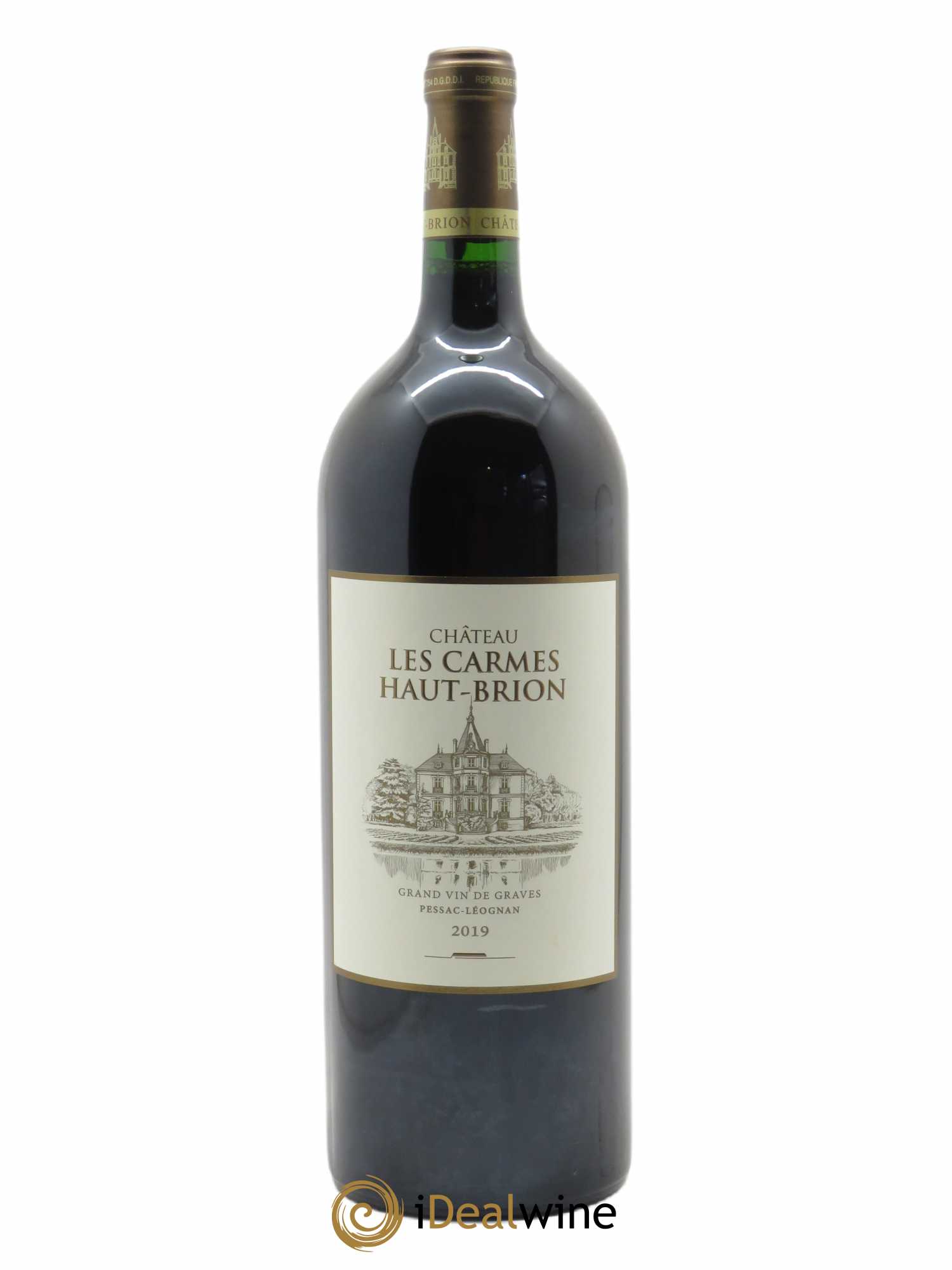 Château Les Carmes Haut-Brion (CBO à partir de 6 bts) 2019 - Lot de 1 Magnum