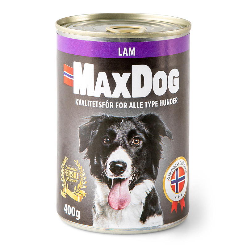 MaxDog Hundemat 400 g lam MaxDog