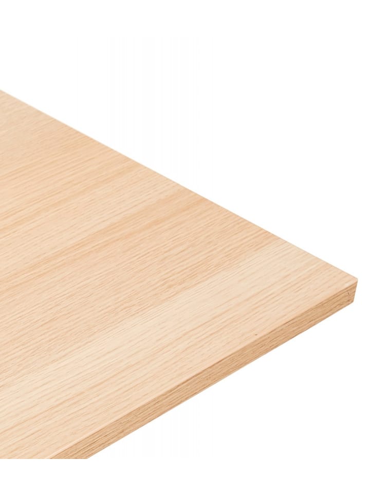 KADIMA DESIGN Besprechungstisch Holz Metall | Elegantes Design in Beige-Schwarz günstig kaufen