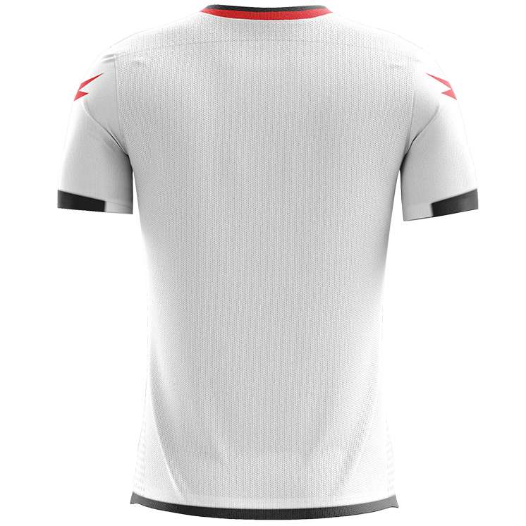 Zeus Icon Teamwear Set Trikot mit Shorts weiß rot