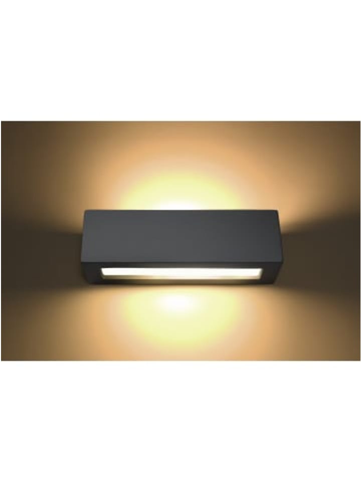 Nice Lamps Wandleuchte VEGA in Grau H 9,5cm  günstig kaufen onesize