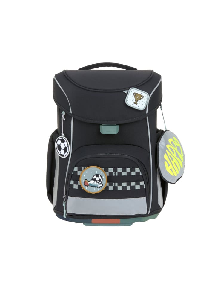 Lässig Lässig Schulranzen Set 7-teilig, Slim Unique black günstig kaufen onesize