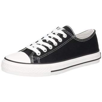 Tom Tailor Sneaker in schwarz